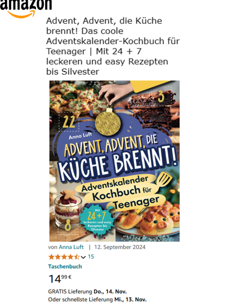 Advent, Advent, die Küche brennt!