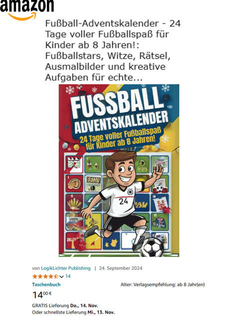 Fußball-Adventskalender