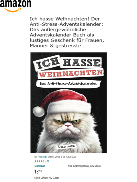Ich hasse Weihnachten!